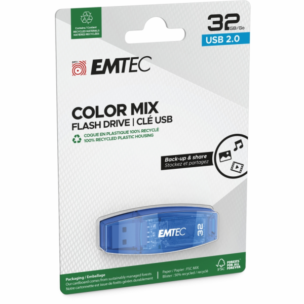Emtec USB2.0 C410 32GB Blue