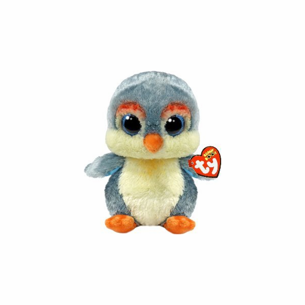 Meteor Plyšová hračka TY Penguin Gray Fisher 15 cm