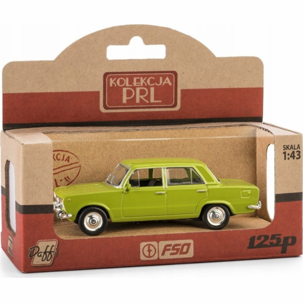 Daffi Vozidlo PRL FIAT 125P - Zelené