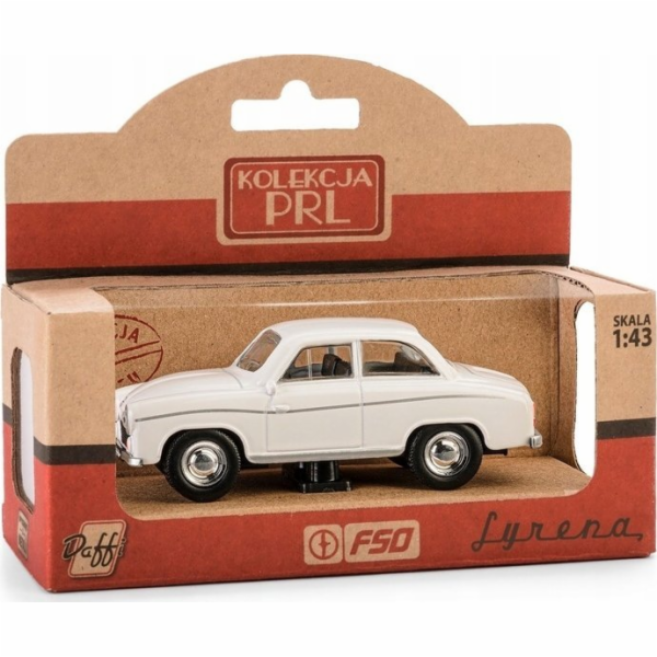 Daffi Vozidlo PRL Syrena 104 White