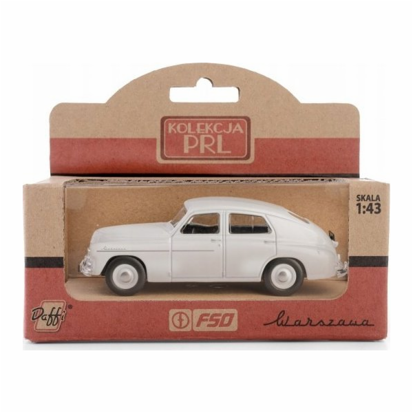 Daffi Vozidlo PRL WARSAW M20 - Bílá