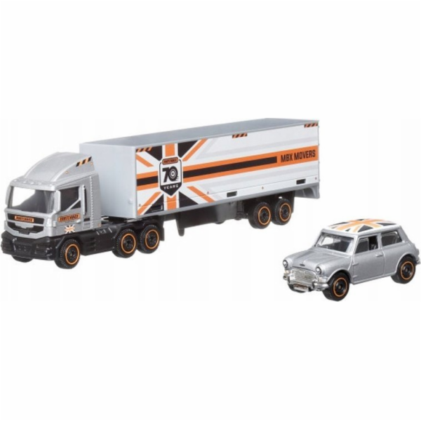 Mattel Transportní vozidlo + auto Matchbox Convoys