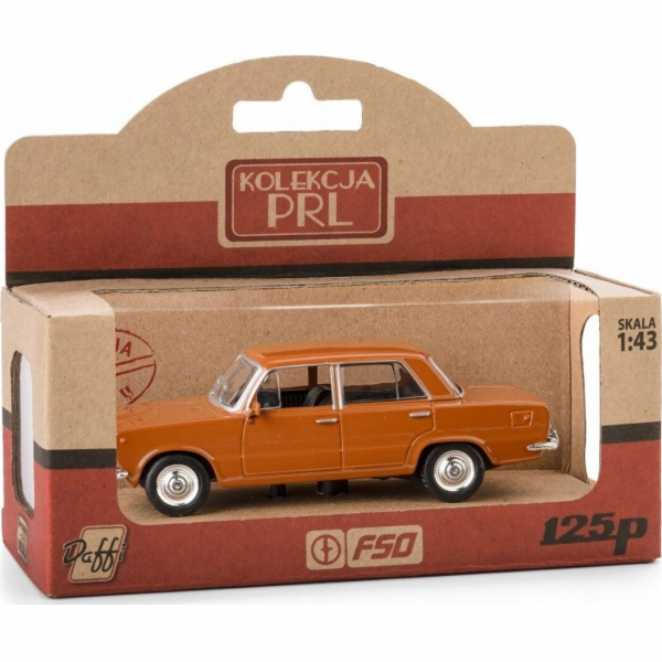 Daffi Hnědé vozidlo PRL Fiat 125p