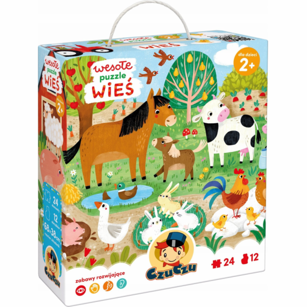 CzuCzu Veselé puzzle 24 dílků