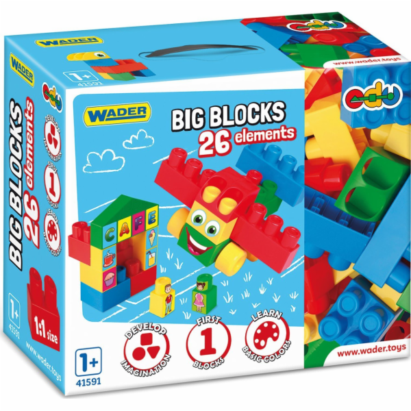 Wader Velké bloky 26 kusů