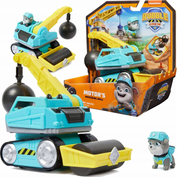Spin Master Základní vozidlo Rubble Motoru a jeho posádka