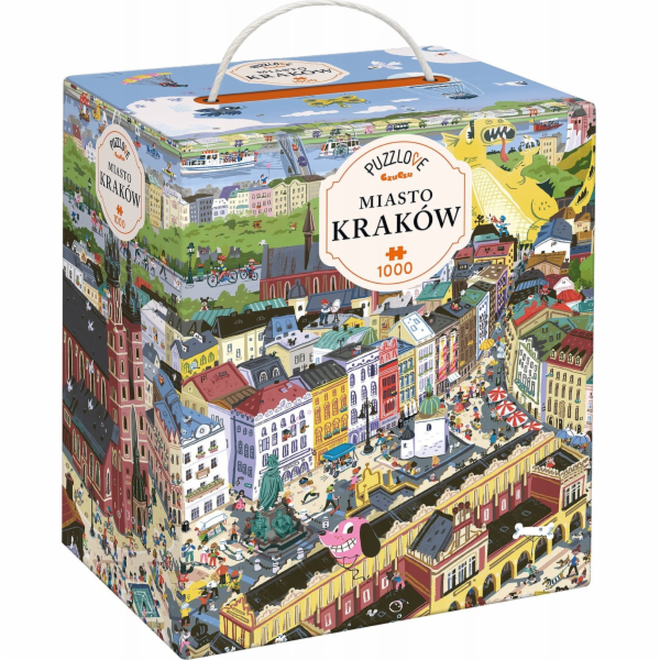 CzuCzu Puzzlove Puzzle Město Krakov 1000 dílků