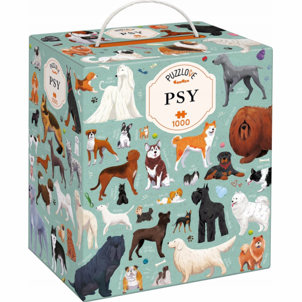 CzuCzu Puzzle Puzzlove Psy 1000 dílků