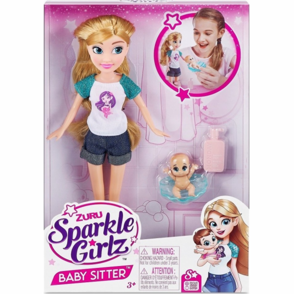 ZURU Sparkle Girlz Sada panenek chůvy