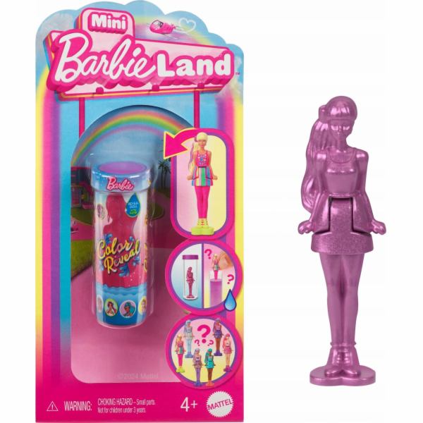 Mattel Mini panenka Barbie Mini BarbieLand Color Reveal