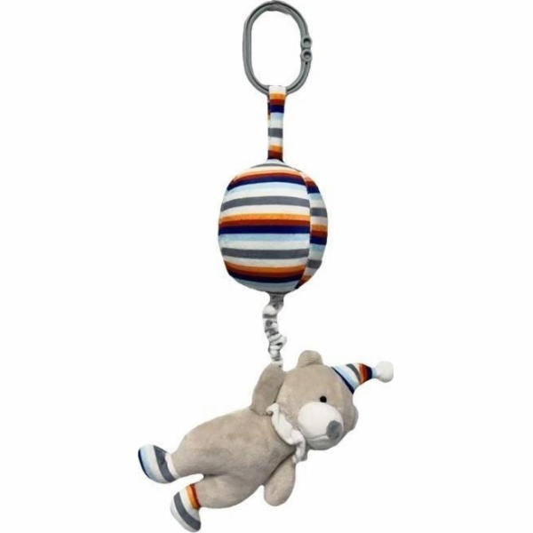 TULILO Hrací box Plyšový medvídek s balónkem 18 cm