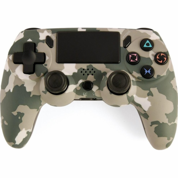Gembird Bezdrátový gamepad pro PlayStation 4 v maskáčovém...