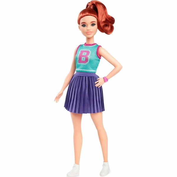 Mattel Panenka Barbie Fashionistas v kostýmu roztleskávačky
