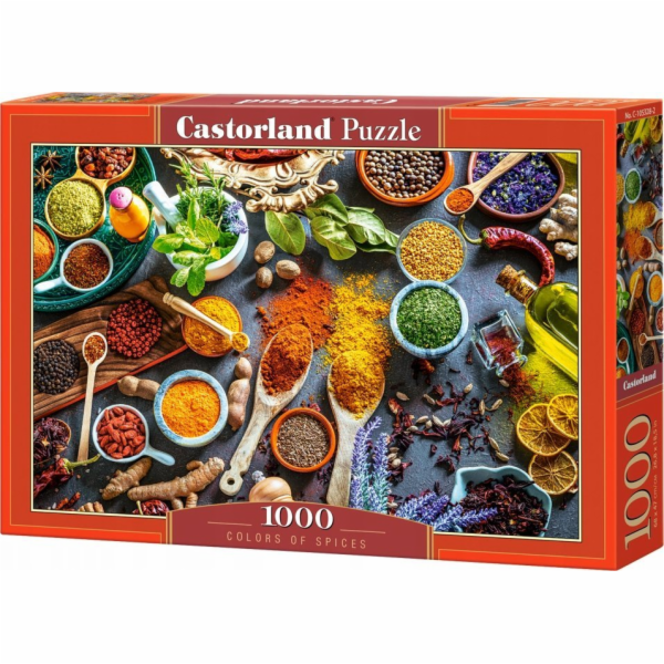 Castor 1000dílné puzzle Barevné koření