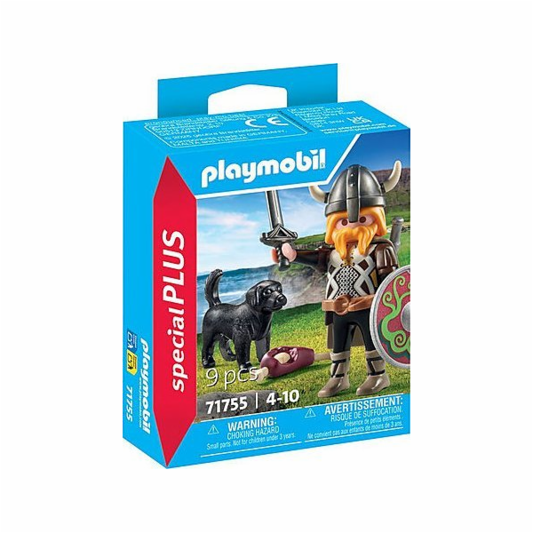 Playmobil Speciální sada Plus 71755 Viking s hlídacím psem