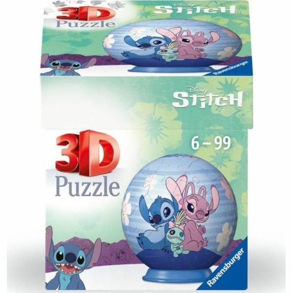 Ravensburger Polska Puzzle 54 dílků 3D Ball Stitch 3