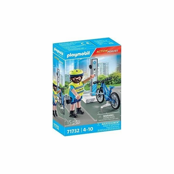 Playmobil Akční hrdinové 71732 Policejní motorkářská hlídka