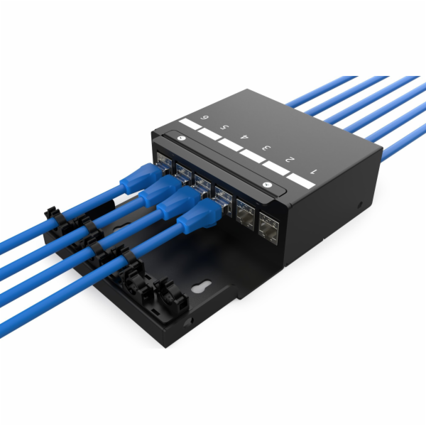 Digitus Konsolidační bodový box 6portové moduly Keystone ...