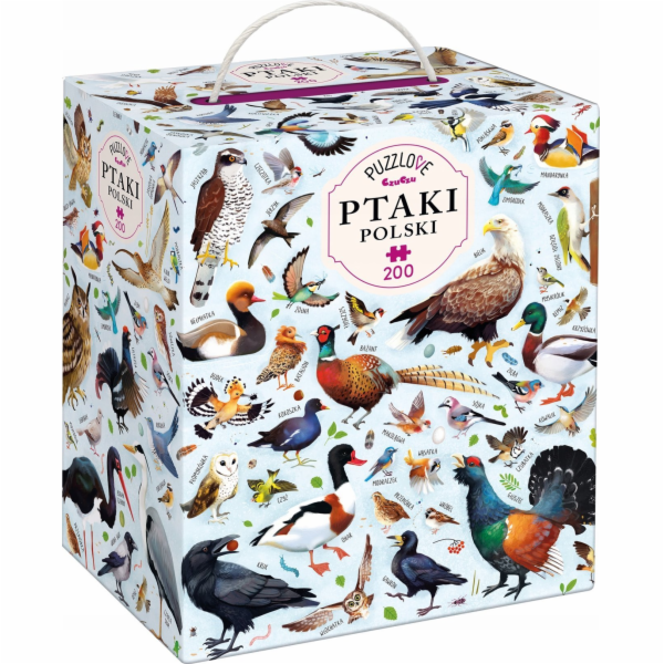 CzuCzu Puzzlove Ptáci Puzzle 200 dílků