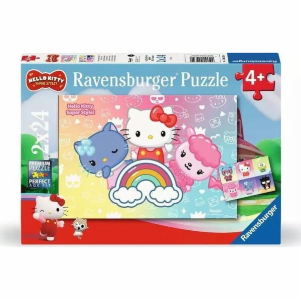 Ravensburger Polska Puzzle 2x24 dílků Hello Kitty