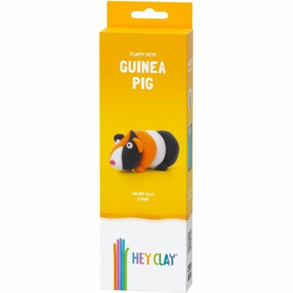 Tm Toys Modelovací hlína Hey Clay, Nadýchaná zvířátka, Morče