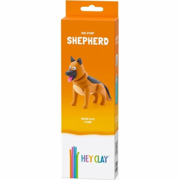 Tm Toys Figurka psa z hliněné hlíny, německý ovčák