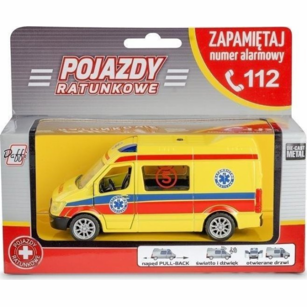 Daffi Záchranné vozidlo - Sanitka