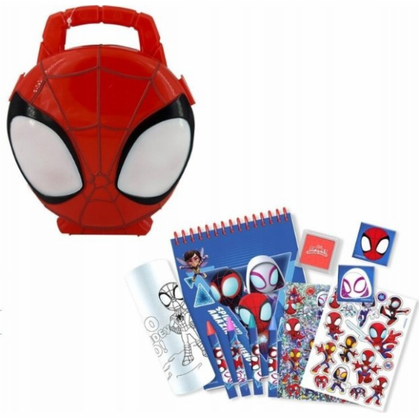 Kids Euroswan Kreativní sada Spiderman v pouzdře