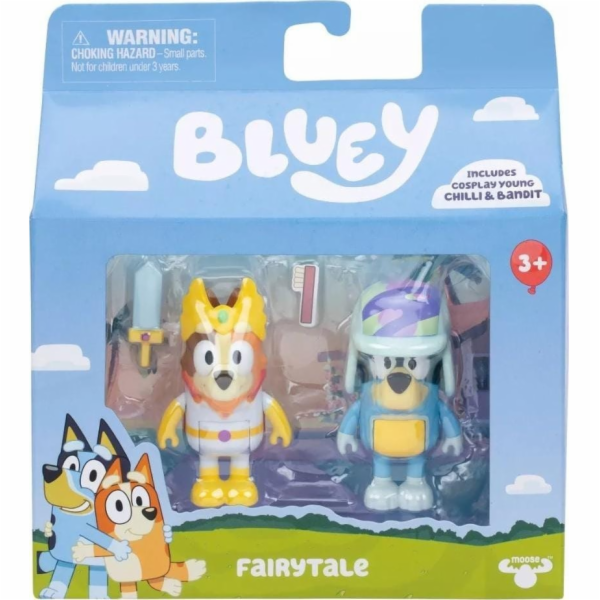 Tm Toys Sada 2 figurek Bluey Fairytale Characters