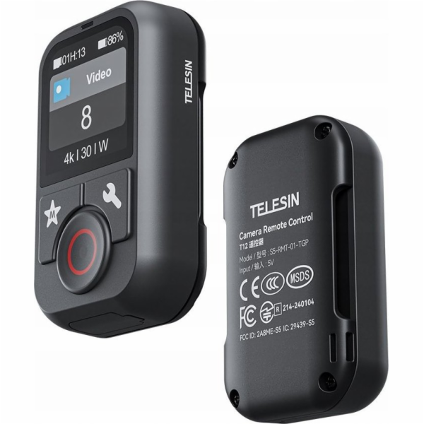Telesin IP54 Bezdrátové dálkové ovládání Bt pro GoPro Her...