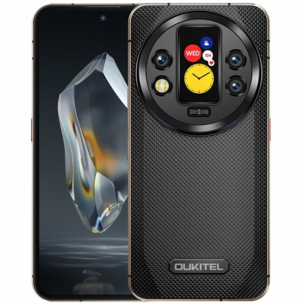 OUKITEL Chytrý telefon WP200 Pro 5G 24GB/1TB IP69K Černý