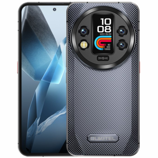 OUKITEL Chytrý telefon WP200 Pro 5G 24 GB/1 TB IP69K šedý