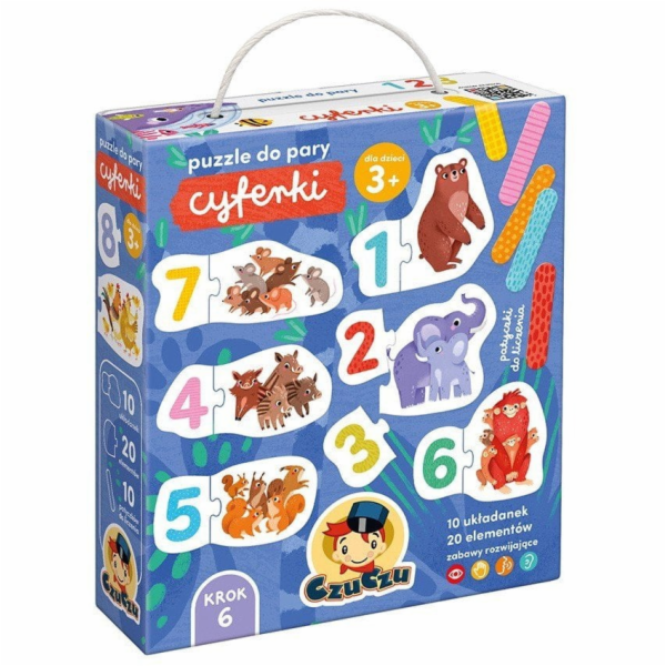 CzuCzu Párová hádanka - čísla