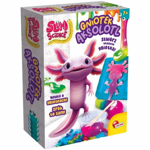 Lisciani Vědecká sada Slumi - měkký axolotl