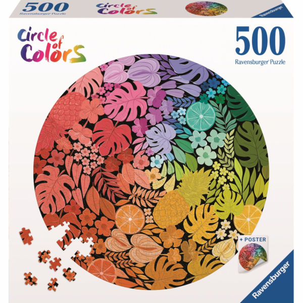 Ravensburger Polska 500dílné puzzle Tropics Color Palette