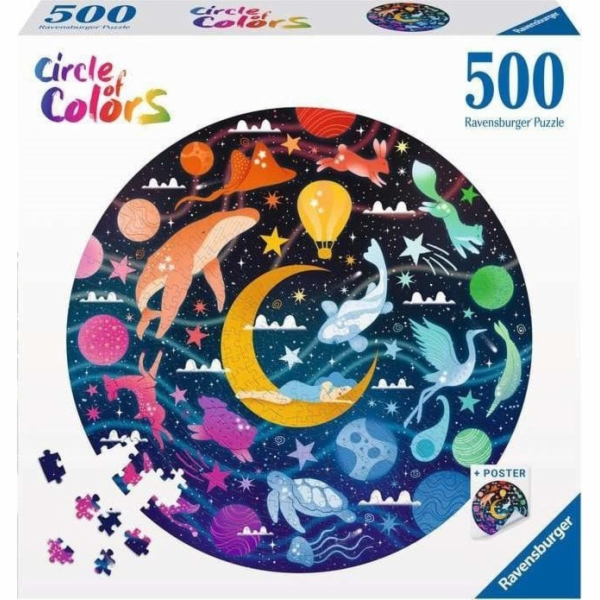 Ravensburger Polska 500dílné puzzle Color Palette Dreams