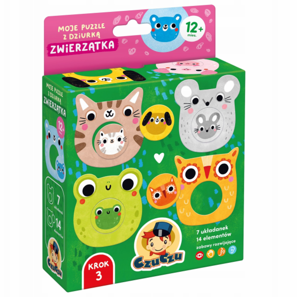 CzuCzu Moje puzzle s dírou - Zvířata