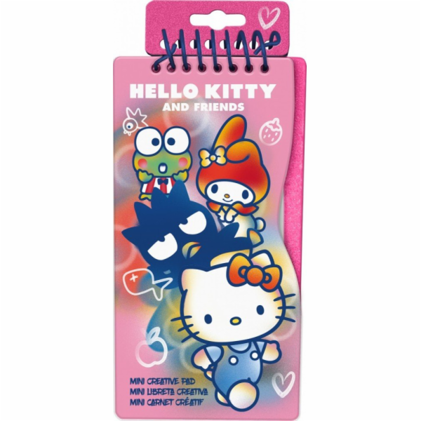 Kids Euroswan Kreativní sada samolepek Hello Kitty