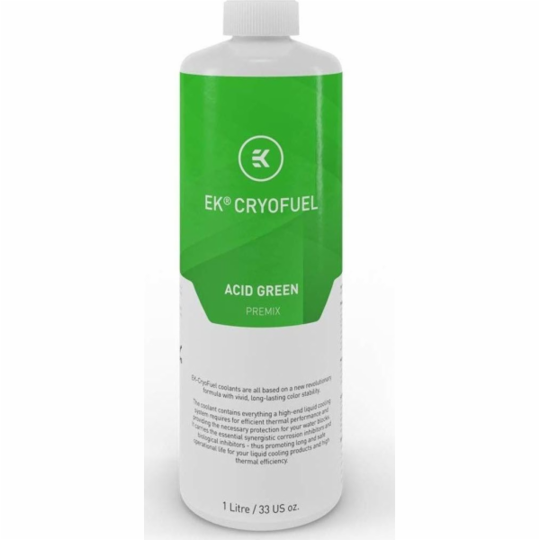 EKWB EK-CryoFuel Kyselina zelená (Premix 1000 ml) (zelená...