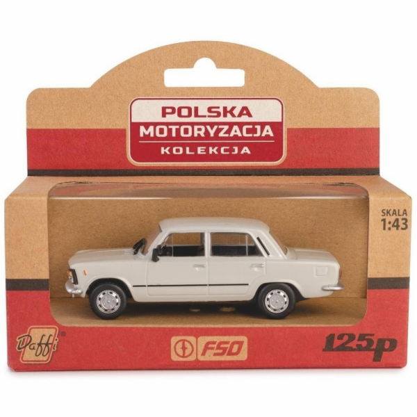 Daffi Vozidlo PRL Fiat 125p MR šedá