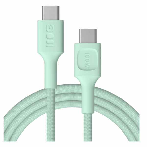 Green Cell Opletený kabel USB-C-USB-C PowerStream 100W, 2...