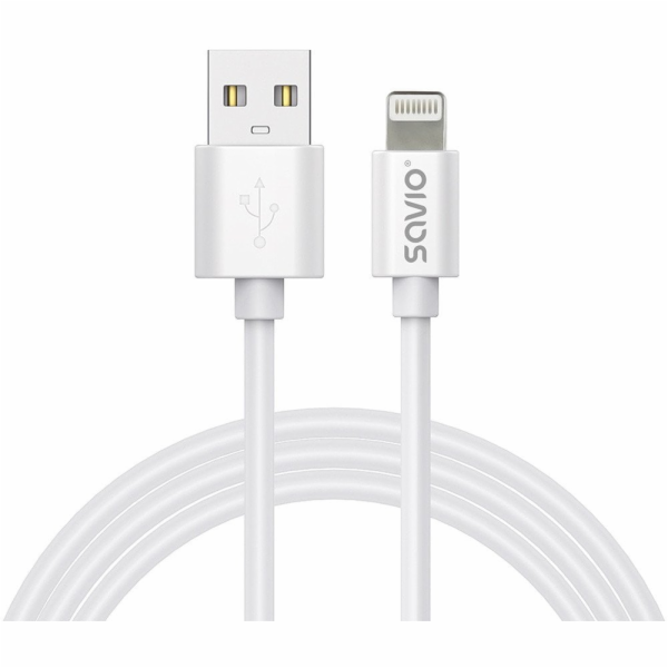 Savio Kabel USB-A na Lightning CL-192 1m bílý