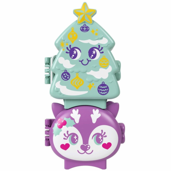 Mattel Sada 2 figurek Polly Pocket na vánoce