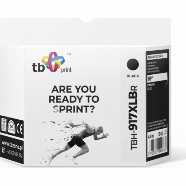 TB Print Inkoust pro HP OfficeJet Pro 8025 TBH-917XLBR BK...
