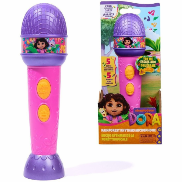 Spin Master Zvukové efekty Dora Mikrofon