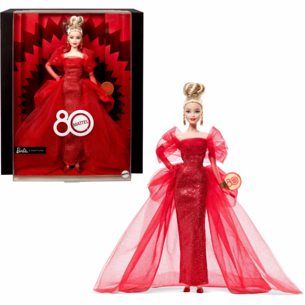 Mattel Sběratelská panenka Barbie Signature k 80. výročí