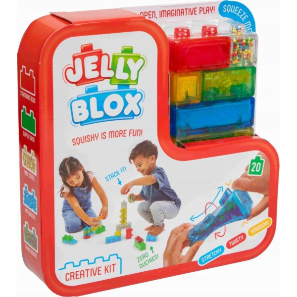 Goliath Kreativní sada měkkých kostek Jelly Blox
