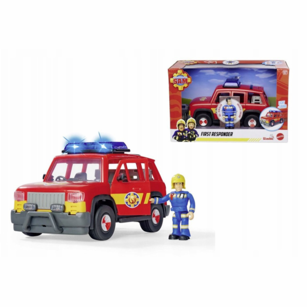 Simba Hasič Sam Jeep 4x4 Vozidlo první pomoci