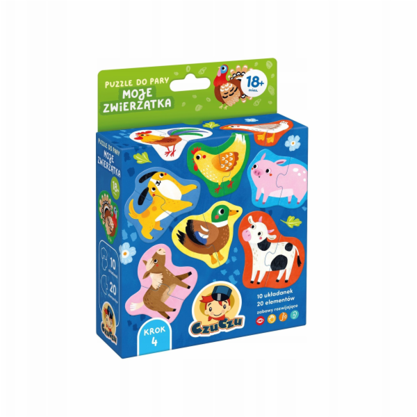 CzuCzu Párové puzzle - Moji mazlíčci