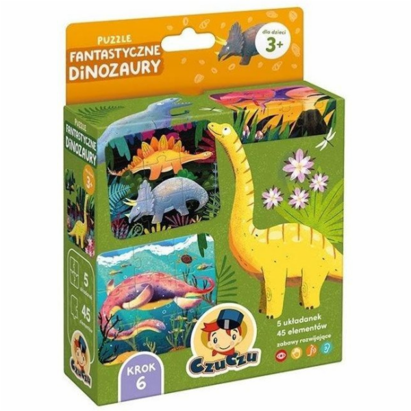 CzuCzu Puzzle - Fantastické dinosaury